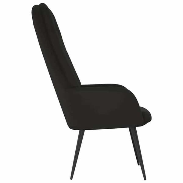 Maison Exclusive - Svart Sammet Relaxstol Svart