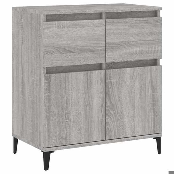 Maison Exclusive - Buffet Sonoma grå 60x35x70 cm Ingeniørtræ