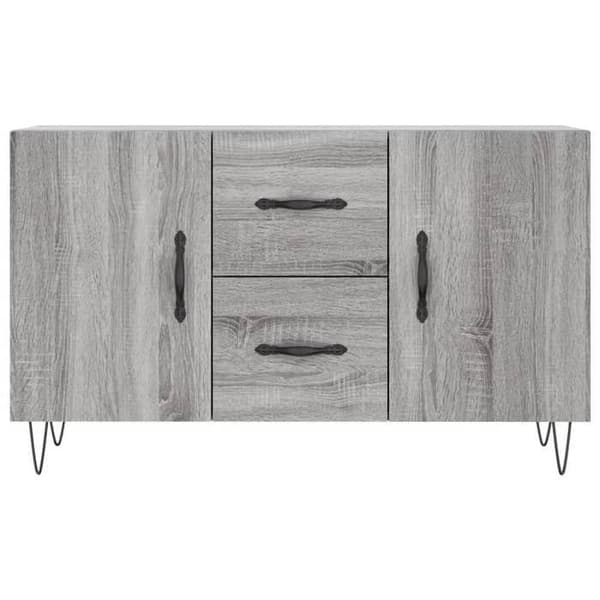 Maison Exclusive - Buffé Sonoma grå 100x36x60 cm ingenjörsträ