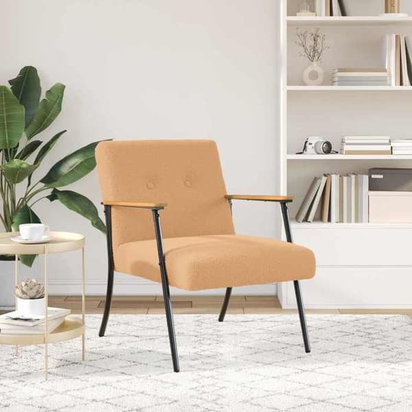 Maison Exclusive - beige stofstol der ligner boucle uld