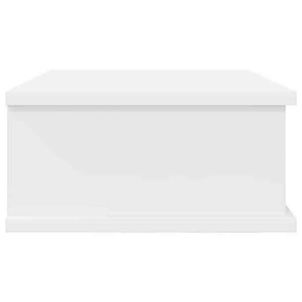 Maison Exclusive - Sängbord Vit 40 x 31 x 15 cm Ingenjörsträ