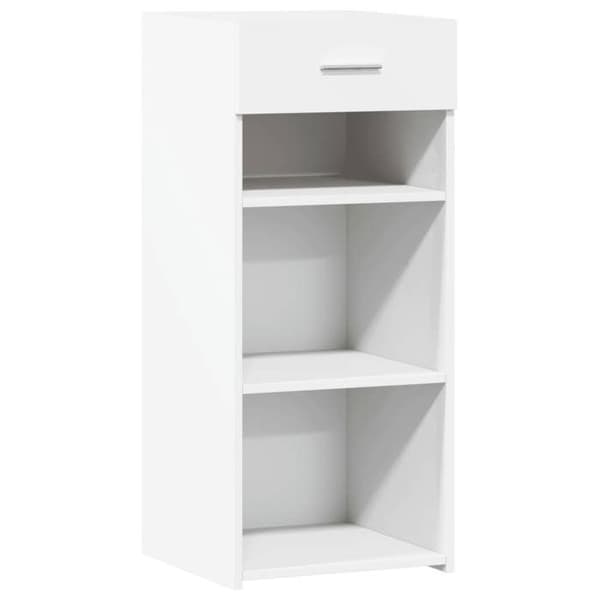 Maison Exclusive - Buffé vit 40x42,5x93 cm ingenjörsträ