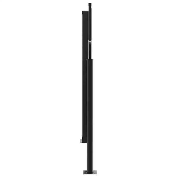 Maison Exclusive - Retractable sidokåpa antracit 120x600 cm
