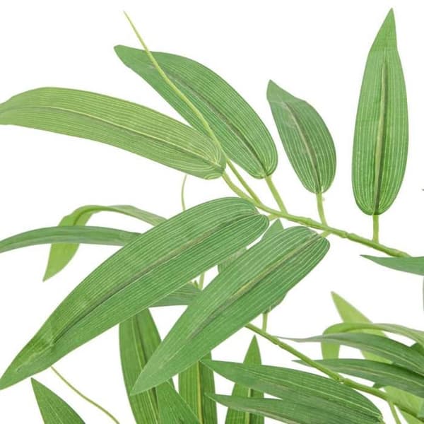 Maison Exclusive - Konstgjord bambu 384 blad 120 cm grön
