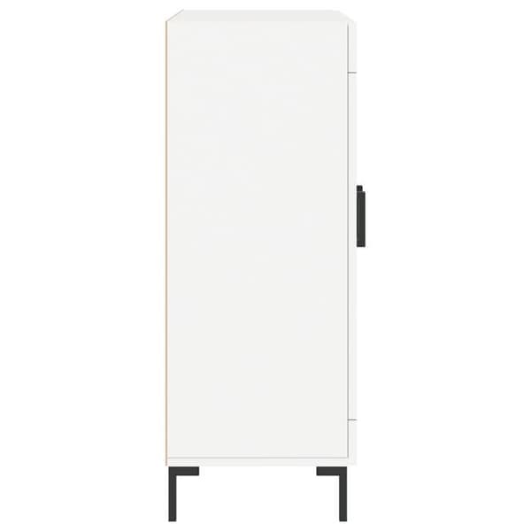 Maison Exclusive - Hvidt buffet 69,5x34x90 cm ingeniørtræ Vit