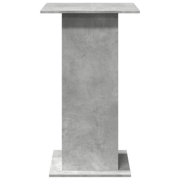 Maison Exclusive - Barbord med opbevaring grå beton ingeniørtræ