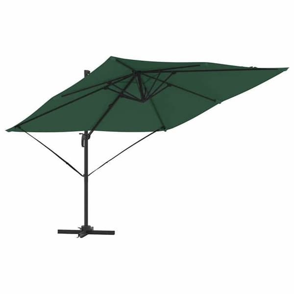 Maison Exclusive - Parasol Roma Rektangulär 286 x 284 x 265 cm Grön