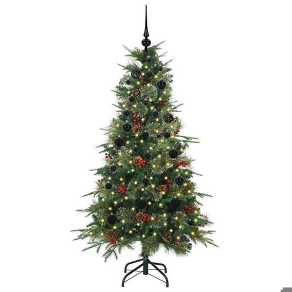 Maison Exclusive - Kunstig Juletræ med Ledningsgrene Grøn 150 cm