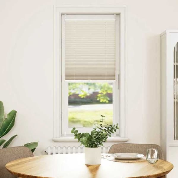 Maison Exclusive - Plisserad förvaring 50x150 cm Kräm Grädde