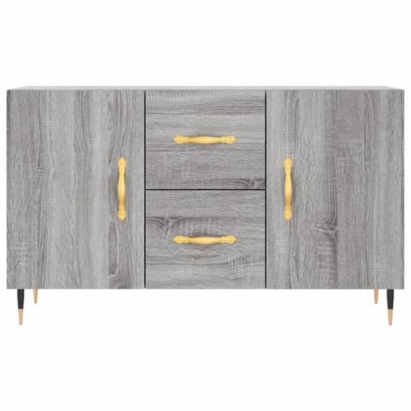 Maison Exclusive - Buffet sonoma grå 100x36x60 cm ingeniørtræ