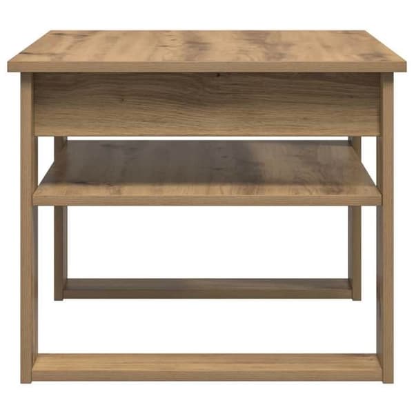 Bord - EKSKLUSIV HUS - 64x54x44 cm - Ingeniørtræ - Rektangulær - Indbyggede hylder