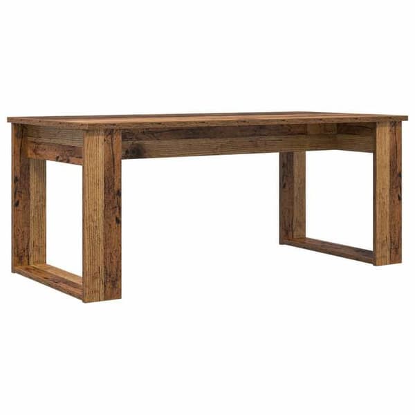 Bord - EKSKLUSIV HUS - Sæt med 2 dele - Ingeniørtræ - Rektangulær 100x50x42 cm - Moderne