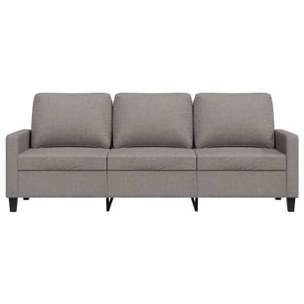 Maison Exclusive - 3-personers sofa Taupe 180 cm Stof
