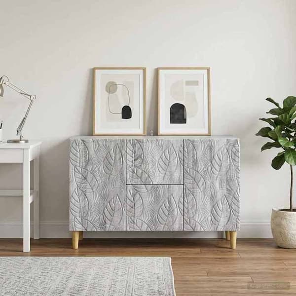 Maison Exclusive - Buffet Sonoma harmaa 89 x 34,5 x 60 cm Tekninen puu