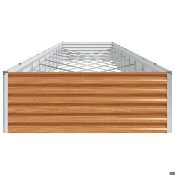 Maison Exclusive - Højbed i lys brun 970 x 100 x 36 cm