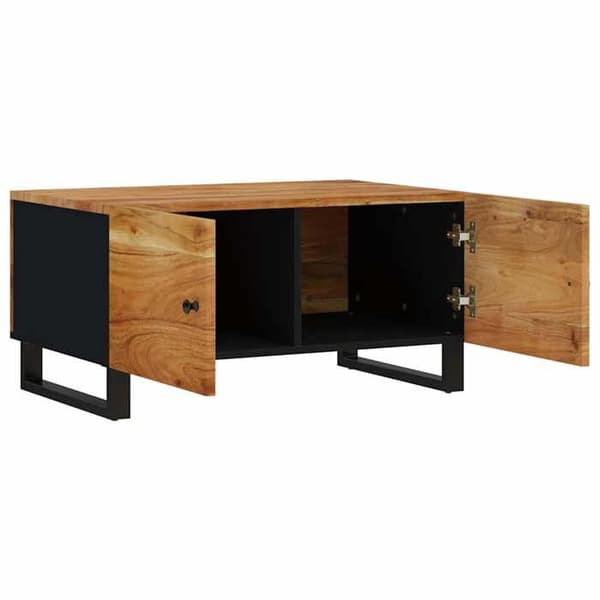 Maison Exclusive - Sofabord 80x50x40 cm Solid akacietræ og ingeniørtræ