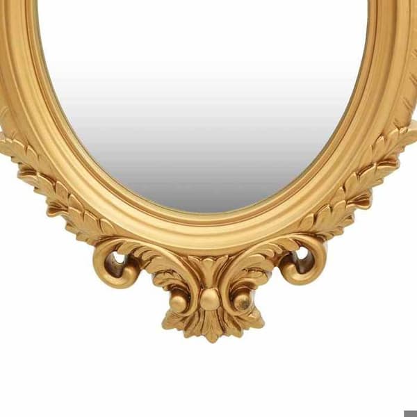 Maison Exclusive - Spegel väggstil slott 56x76 cm Guld