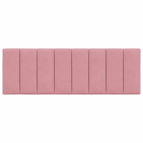 Maison Exclusive - Hanko vaaleanpunainen 120 cm samettipäätytyyny Ros