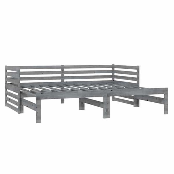 Maison Exclusive - Sovesofa uden madras grå 2x(90x200) cm