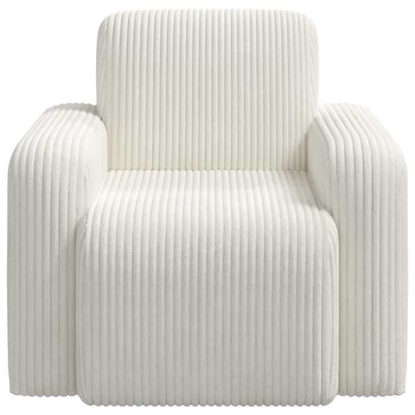 Maison Exclusive - Samettinen vaaleanbeige nojatuoli