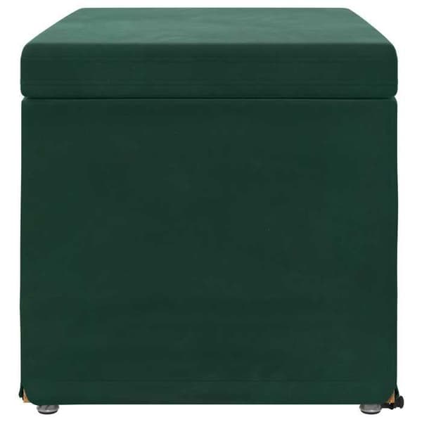 Pall - EXKLUSIV HEM - 61 x 41 x 40 cm - Mörkgrön - Sammet - Kompositträ Mörkgrön