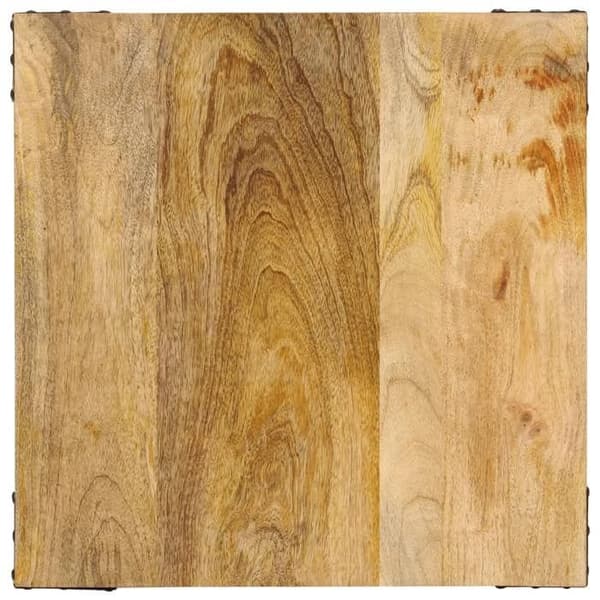Maison Exclusive - Sidebord 45x45x50 cm massiv mangotræ og jern