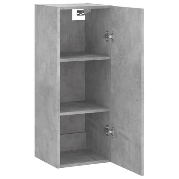 Maison Exclusive - Betoniharmaa seinäkaappi 34,5x34x90 cm