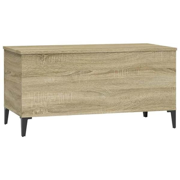 Maison Exclusive - Soffbord Ek sonoma 90x44,5x45 cm Ingenjörsträ