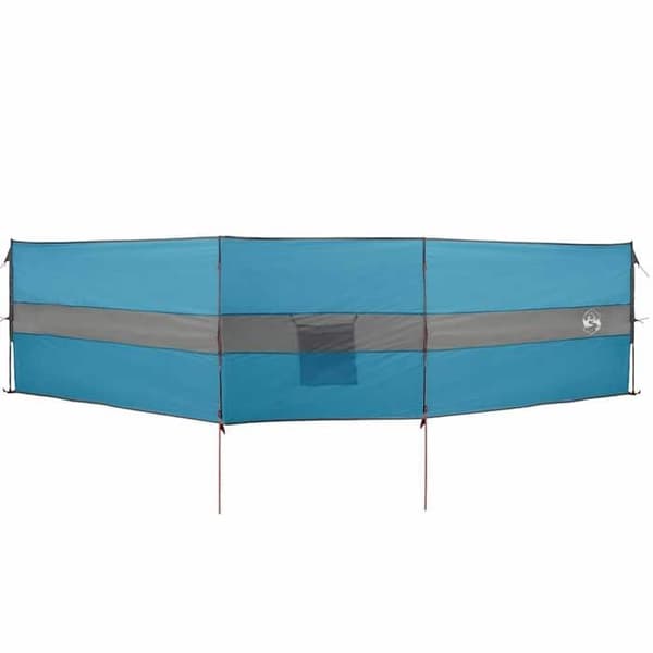 Maison Exclusive - Blå campingvindskydd 490x123 cm vattentät Blå