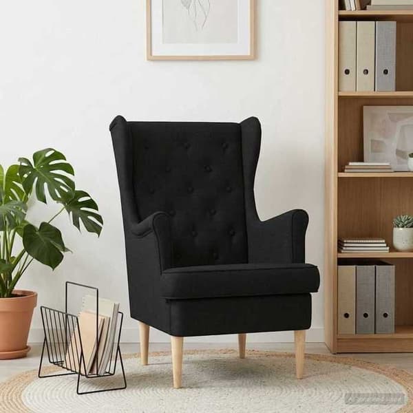 Maison Exclusive - Sort Stof Stol