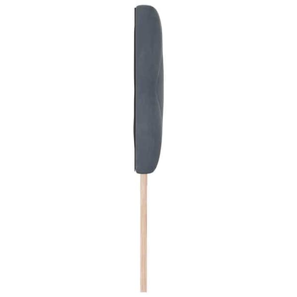 Maison Exclusive - LED-huvudgavel Mörkgrå 200 cm Sammet