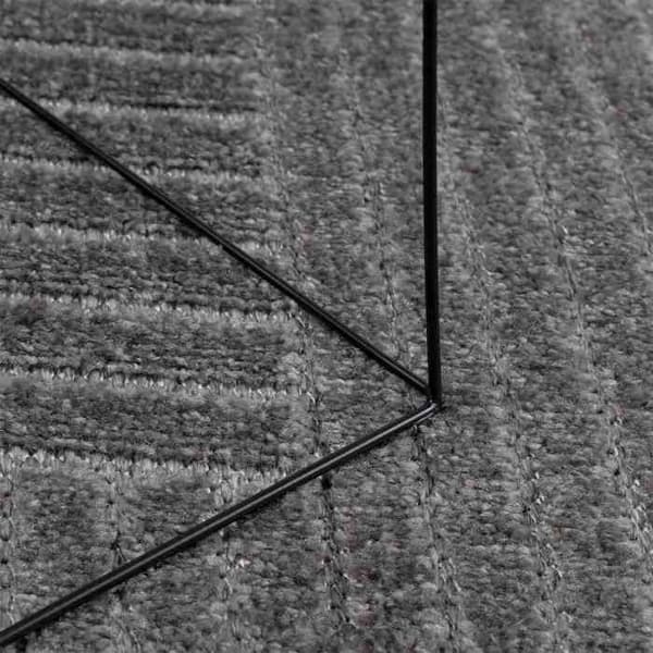 Maison Exclusive - PALMERAS Anthracite Polyester - Sisä- ja ulkokäyttöön tarkoitettu matto