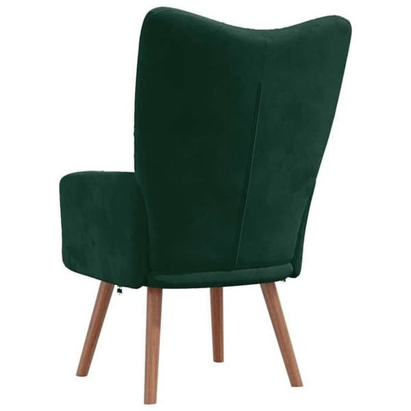 Maison Exclusive - Mørkegrøn Velour Relax stol