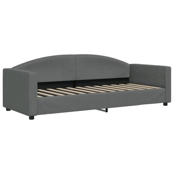 Maison Exclusive - Sengebund uden madras grå 80x200 cm stof
