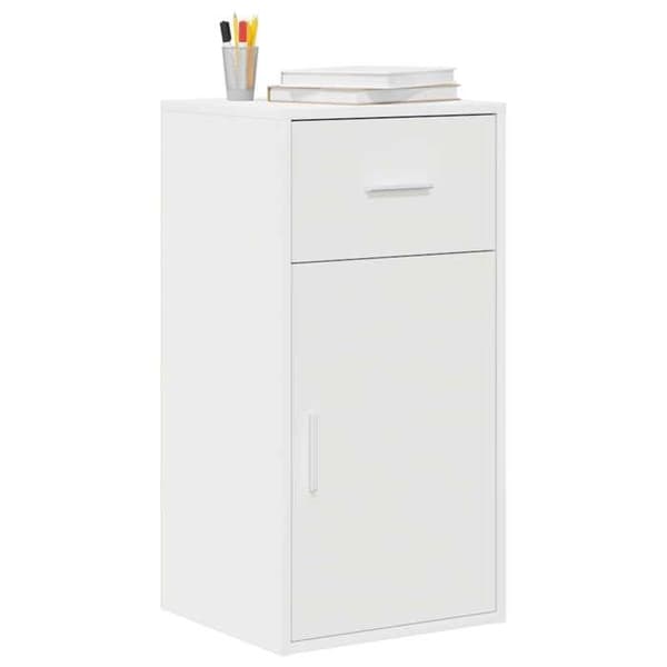 Buffé - EXKLUSIVT HUS - 38 x 34 x 75 cm - Vit - Låda - Stort förvaringsutrymme Vit