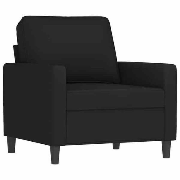 Maison Exclusive - Musta nojatuoli 60 cm sametti