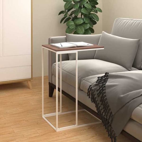 Maison Exclusive - Sidobord Vit 40x30x59 cm Ingenjörsträ Vit