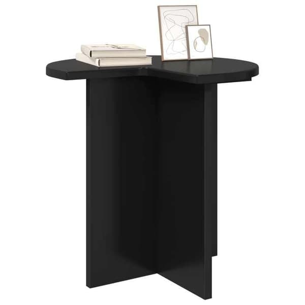 Maison Exclusive - 2-delt sidebord i sort eg Ø 39 x 38 cm