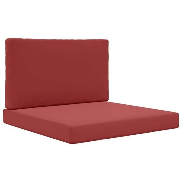 Maison Exclusive - Ulkokäyttöön tarkoitettu polyesterinen sohvatyyny Bordeaux 80 x 80 cm Bordeaux
