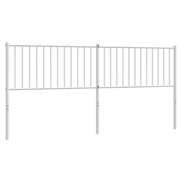 Maison Exclusive - Erstatnings hovedgærde i hvid metal 193 cm