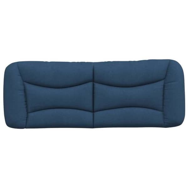 Maison Exclusive - Huvudgavelkudde Hvar blå 140 cm tyg Blå