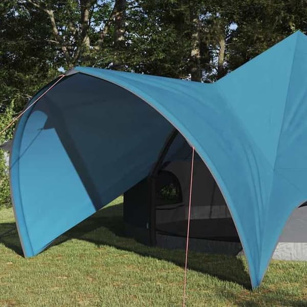 Maison Exclusive - Teepee-teltta 5 hengelle, sininen ja harmaa