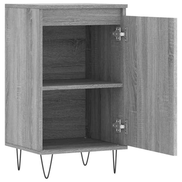 Maison Exclusive - Buffé Sonoma Grå 40x35x70 cm Ingenjörsträ