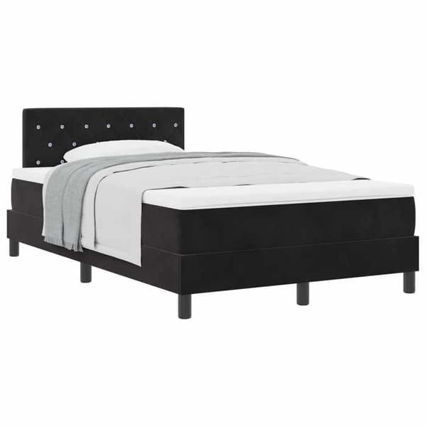 Maison Exclusive - Jousipatja musta 120 x 190 cm sametti