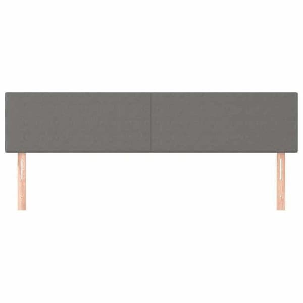 Maison Exclusive - Mørkegrå Hovedgærder 200x5x78/88 cm Stof