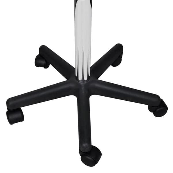 Maison Exclusive - Kontorstole sæt af 2 Sort 35,5x84 cm Syntetisk læder Svart