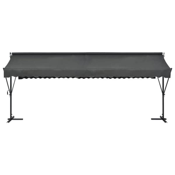 Maison Exclusive - Stående markis 600 x 300 cm Antracit antracit