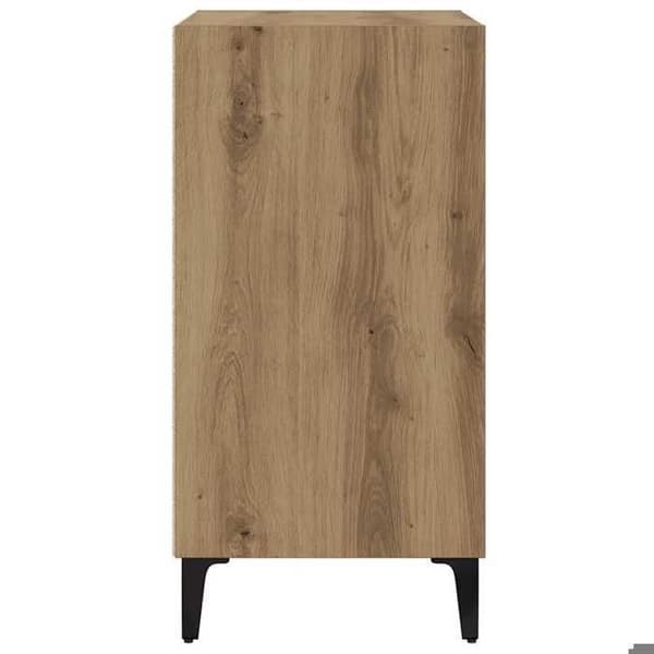 Maison Exclusive - Buffé i ek, hantverk 57x35x70 cm, ingenjörsträ.