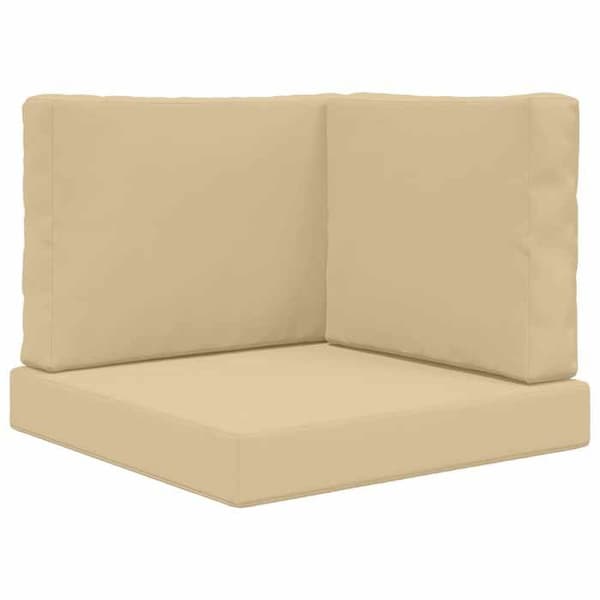 Maison Exclusive - Ulkokäyttöön tarkoitettu polyesterinen sohvatyyny beige 60 x 60 cm beige