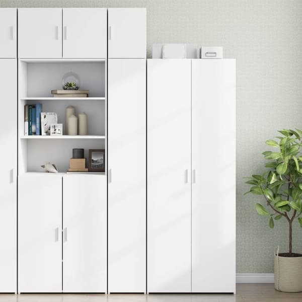 Maison Exclusive - Väggskåp vit 30x42,5x40 cm ingenjörsträ